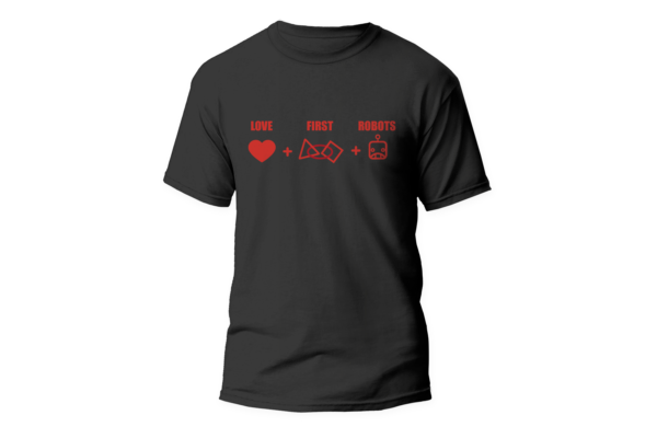 Camisa Love+FIRST+Robots - Image 2