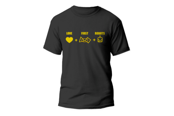 Camisa Love+FIRST+Robots - Image 3